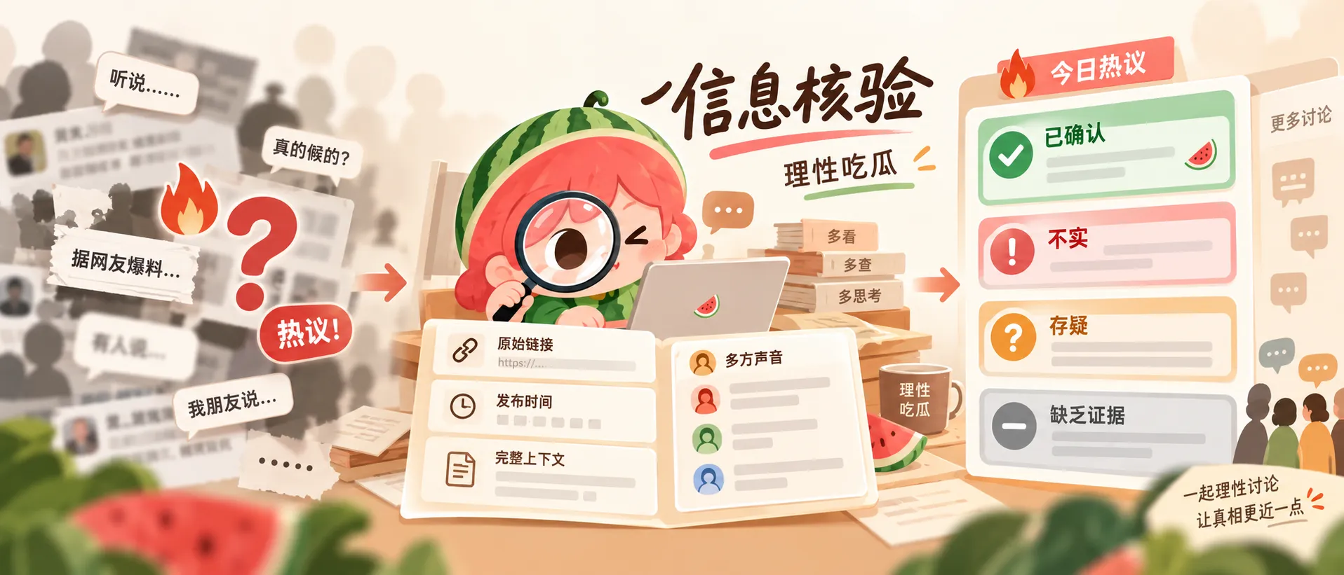 网络爆料辨别与信息核验专题